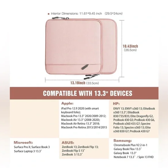 NWOT Laptop Case Bag - Picture 9 of 12